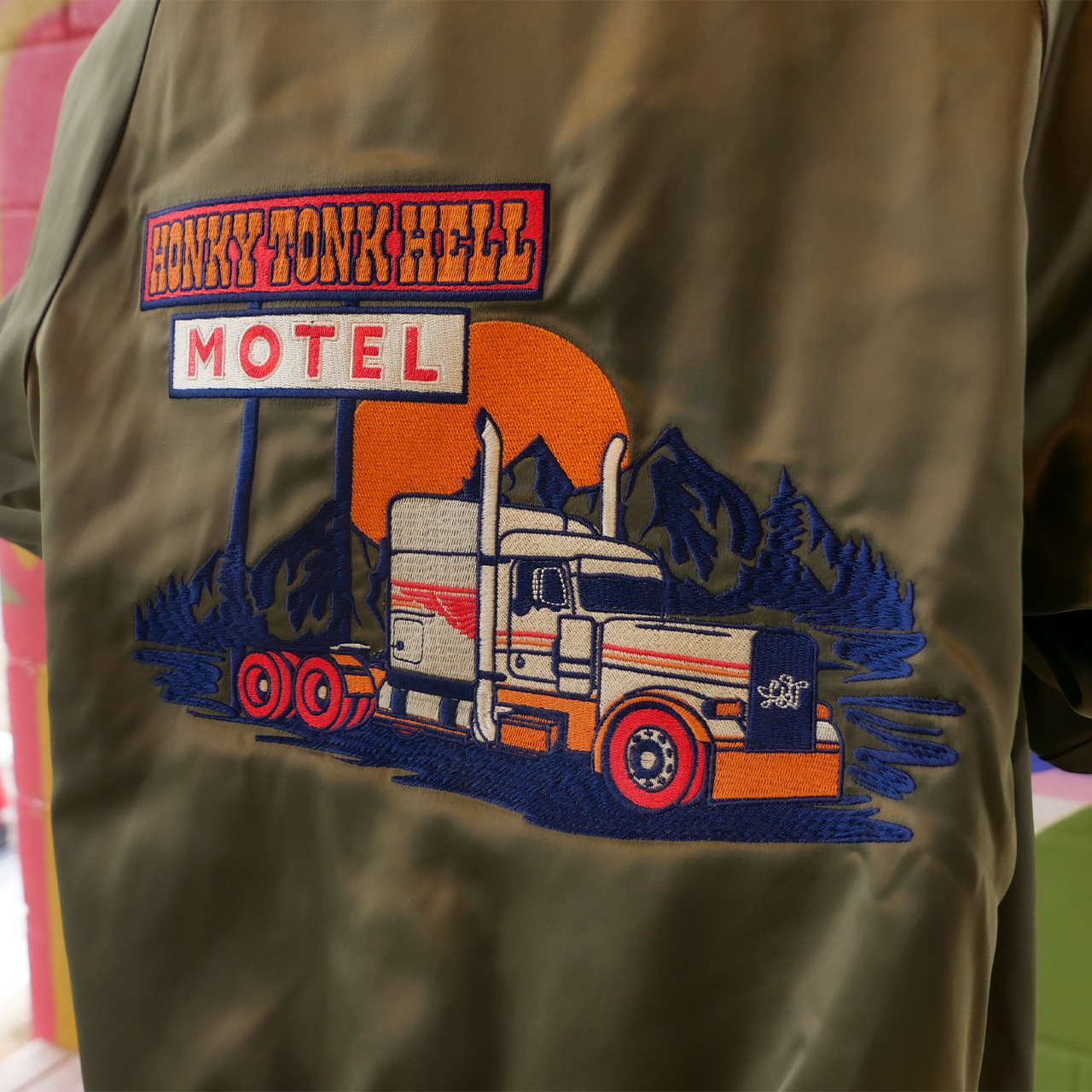 Honky Tonk Hell Bomber Jacket