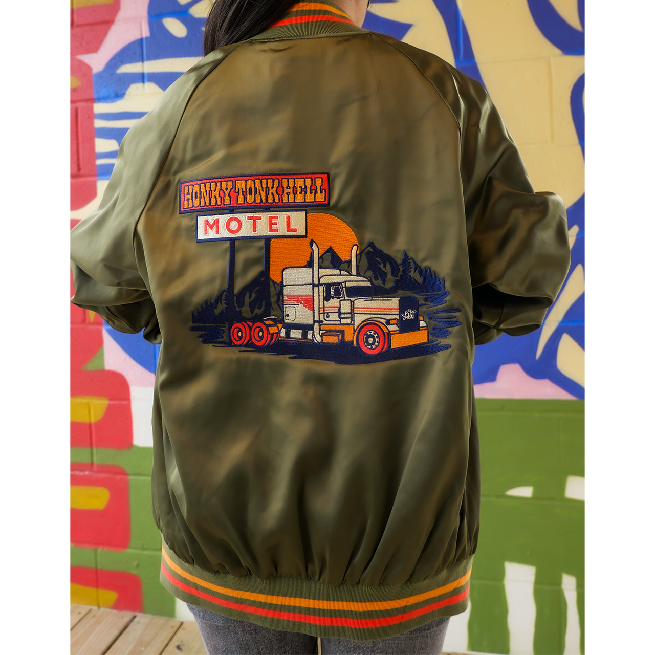 Honky Tonk Hell Bomber Jacket