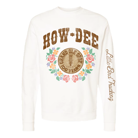 (PRE-ORDER) Opry x Little Bird Trucking How-Dee Fleece