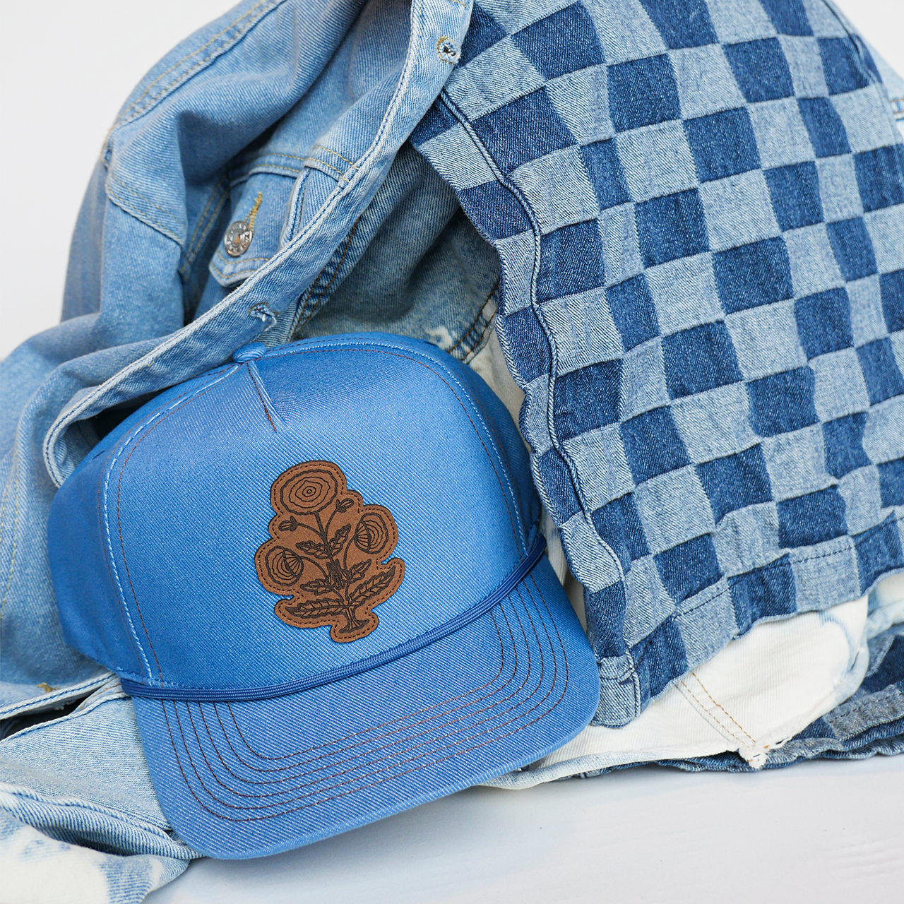 The Darling Blue Denim Hat