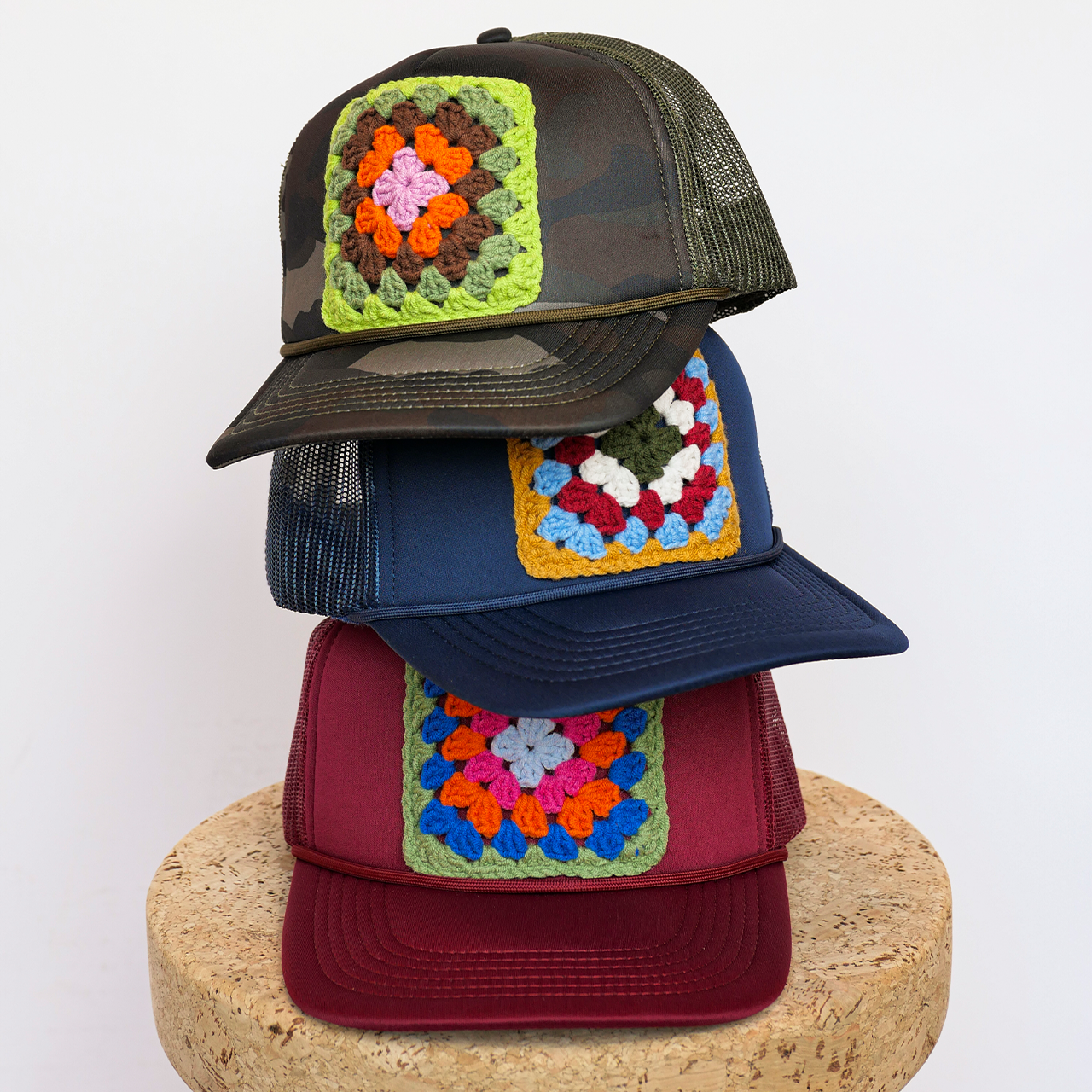 Granny Square Hats