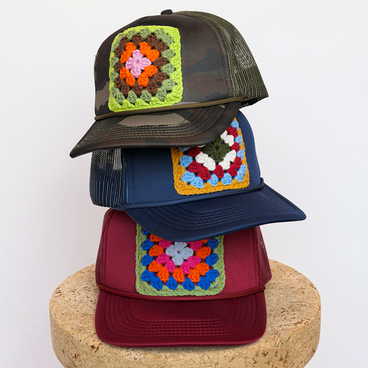 Granny Square Hats
