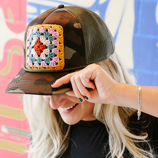Granny Square Hats
