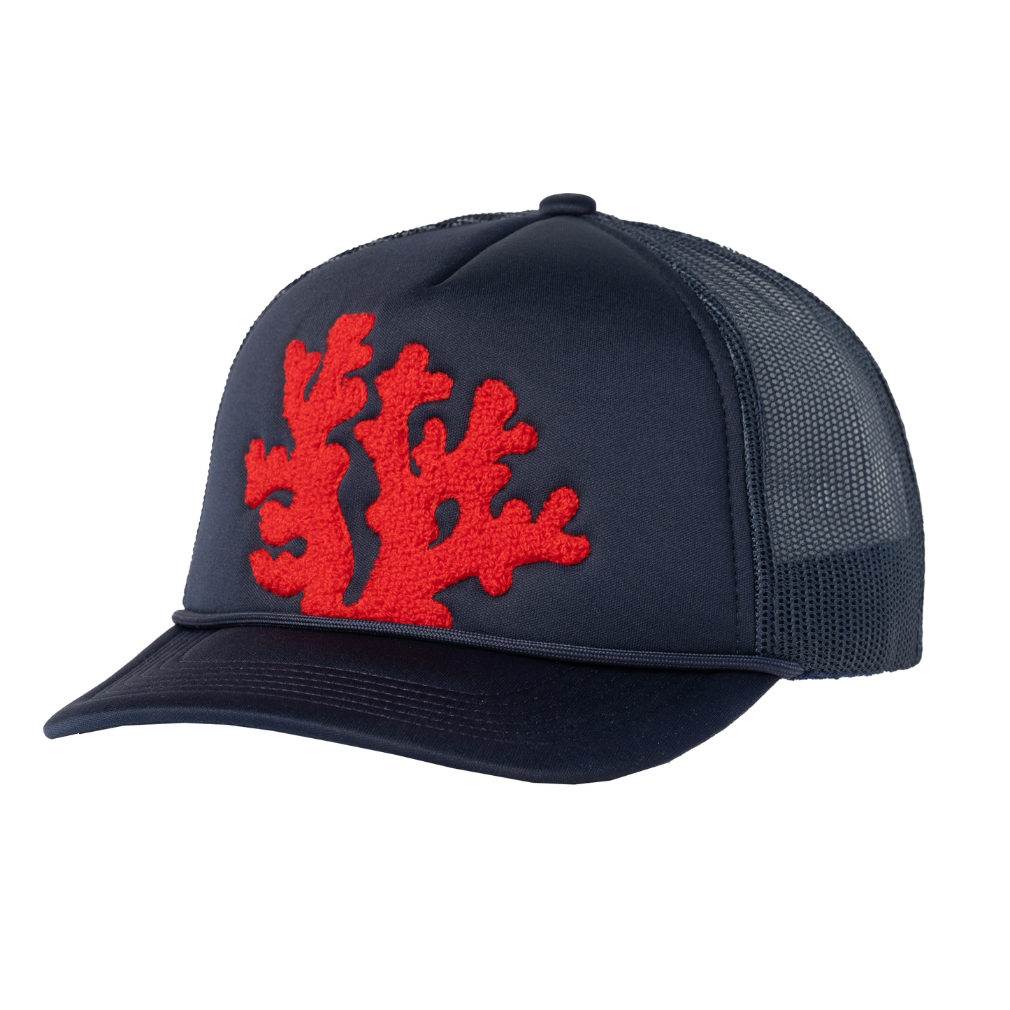 Coral Hat - Navy